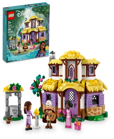 Lego Disney Wish- Asha's Cottage Princess Building Toy Set 43231, 509 Pieces In Multicolor