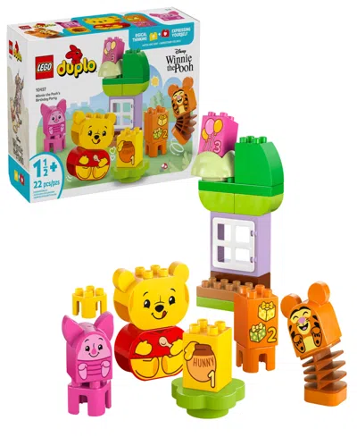 Lego Duplo Disney Winnie The Pooh's Birthday Party 10457, 22 Pieces In Multi