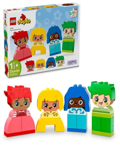 Lego Kids' Duplo My First Big Feelings Emotions Interactive Toy 10415, 23 Pieces In Multicolor
