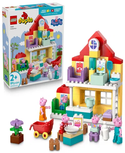 Lego Duplo Peppa Pig Family House Building Set, 10467 In Multi
