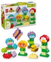 Lego Duplo Town Creative Garden Flowers Building Toy 10444, 45 Pieces In Multi Color