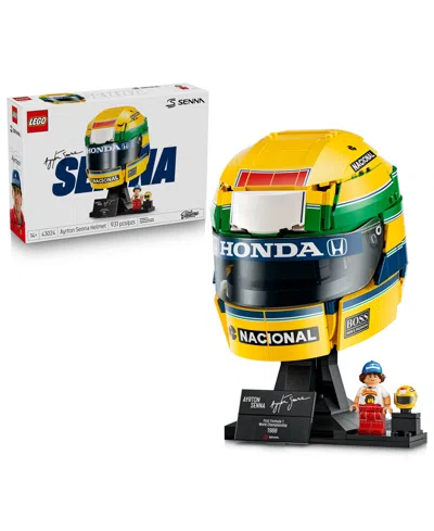 Lego Editions Ayrton Senna Helmet 43024 931-piece Building Set, Ages 14+ In No Color