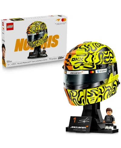 Lego Editions Mclaren Mastercard F1 Team Lando Norris Helmet 43023, 793 Pieces Building Set, Ages 14+ In Yellow