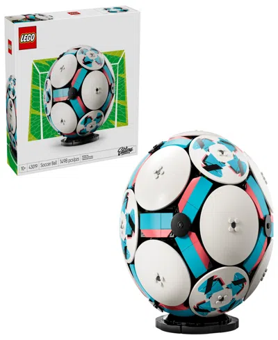 Lego Editions Soccer Ball Kids Building Toy 43019, 1498 Pieces In Transparent