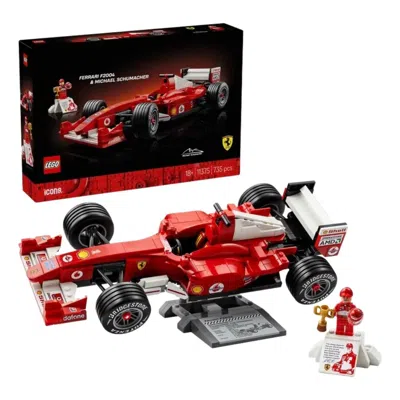 Lego Ferrari F2004 & Michael Schumacher In Green