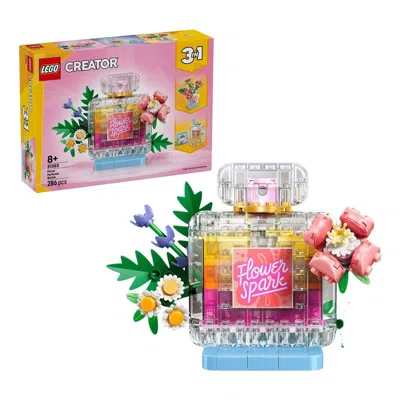 Lego Floral Decor Perfume Bottle In Multi-color