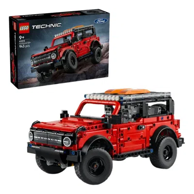 Lego Ford Bronco Suv In Red