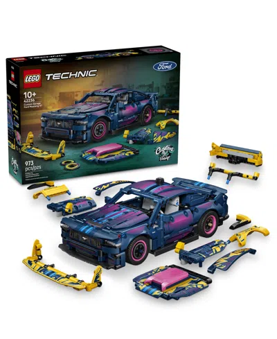 Lego Ford Mustang Gt Custom Garage Customizable Steering Mechanics 42236 973-piece Building Set, Ages 10+ In No Color