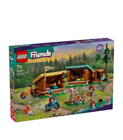 Lego Kids' Friends Adventure Camp Cosy Cabins 42624 In Multi