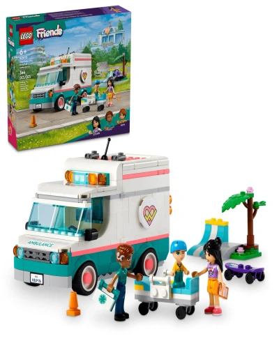 Lego Friends Heartlake City Hospital Ambulance 42613, 344 Pieces In Multicolor