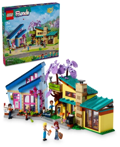 Lego Friends Olly And Paisley's Family Houses Toy For Kids 42620, 1126 Pieces In Multicolor