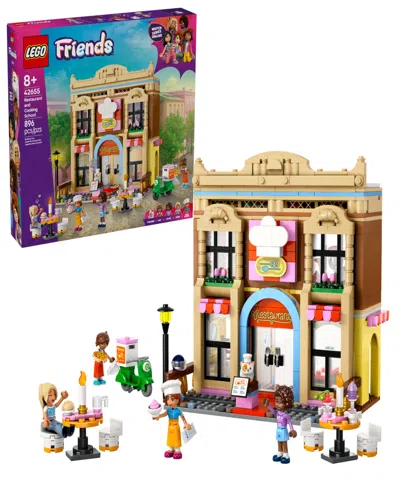 Lego Kids' Friends Restaurant And Cooking School Building Set 42655, 896 Pieces In Multi