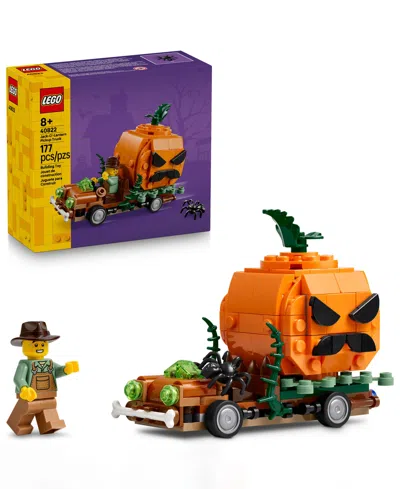 Lego Halloween Jack-o'-lantern Pickup Truck 40822 177-piece Building Set, Ages 8+ In Multi