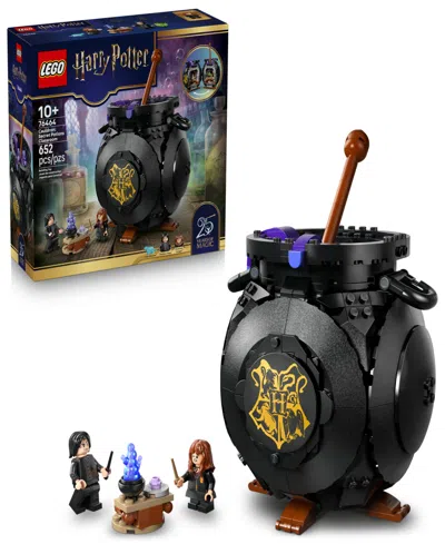 Lego Harry Potter Cauldron: Secret Potions Classroom Building Toy 76464, 652 Pieces In Transparent