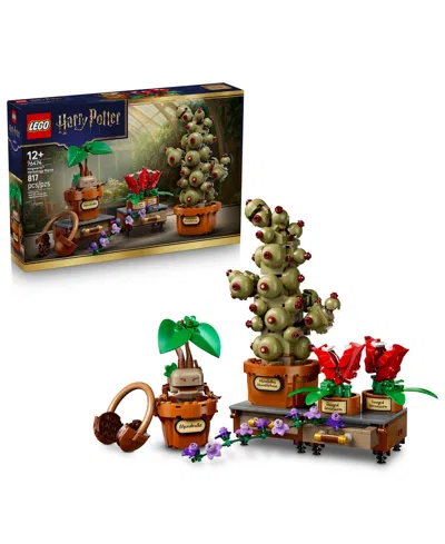 Lego Harry Potter Hogwarts Herbology Plants 76474 817-piece Building Set, Ages 12+ In No Color