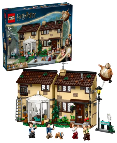 Lego Harry Potter Privet Drive Aunt Marge's Visit 76451 Toy Building Set, 639 Pieces In Multi