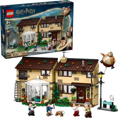 Lego Harry Potter Privet Drive: Aunt Marge's Visit Building Toy, 639 Pcs, For 8+ In Multi
