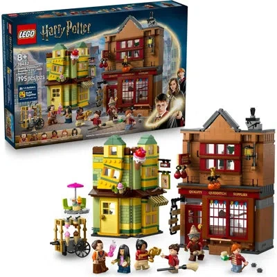 Lego Harry Potter Quality Quidditch Supplies & Ice Cream Parlour Building Toy In Multi