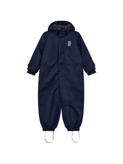Lego Hooded Logo Jumpsuit In Blue