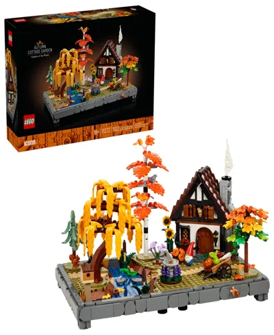 Lego Icons Autumn Cottage Garden Building Set 11372, 1102 Pieces In Neutral