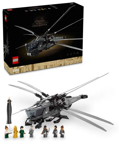 Lego Icons Dune Atreides Royal Ornithopter Build And Display Set 10327, 1369 Pieces In Multicolor