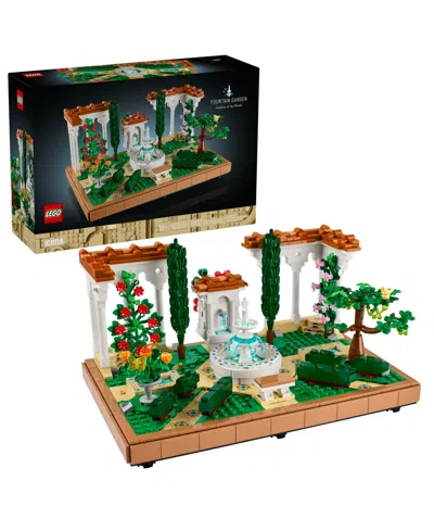 Lego Icons Fountain Garden Building Set In Multi