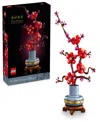 Lego Icons Plum Blossom Flower Decor Display Set For Office Decor 10369 Building Set, 327 Pieces In Multi Color