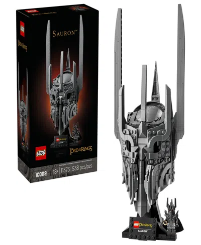 Lego Icons Sauron's Helmet Display Model Kit, 11373 In Transparent