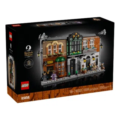 Lego Icons Sherlock Holmes: Book Nook In Multi-color