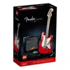 Lego Ideas Fender Stratocaster Set Red/black In Multi