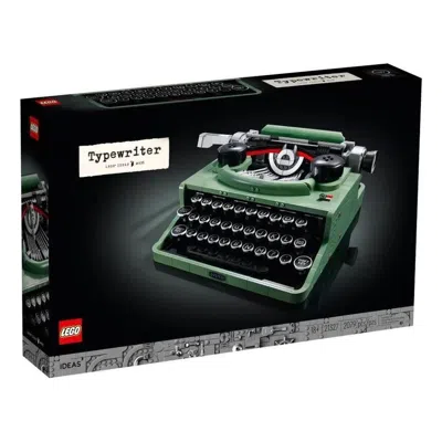 Lego Ideas Typewriter Set In Green