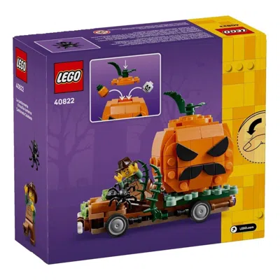Lego Jack O' Lantern Pickup Truck In Multi-color