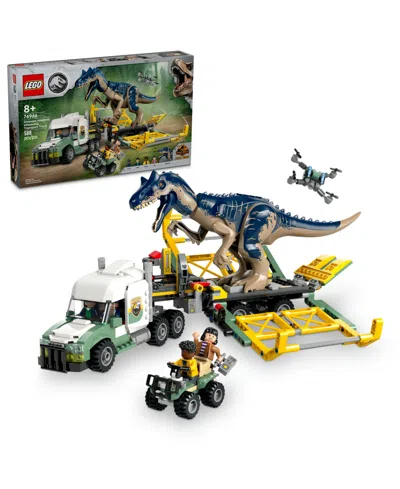 Lego Kids' Jurassic World Dinosaur Missions: Allosaurus Transport Truck 76966 In Multi Color