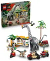 Lego Jurassic World Raptor Titanosaurus Tracking Mission Toy 76973, 582 Pieces In Multi