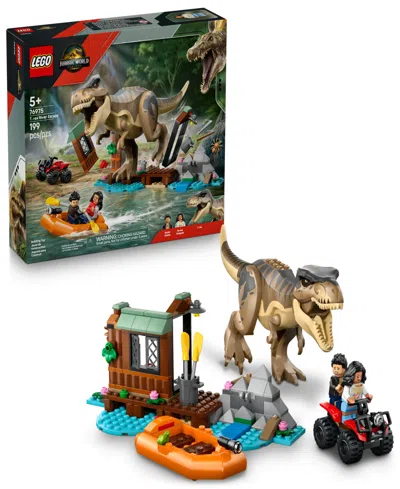 Lego Jurassic World T. Rex River Escape Dinosaur Toy 76975, 199 Pieces In Multi