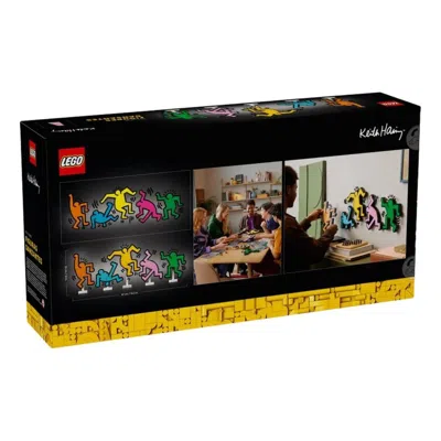 Lego Keith Haring - Dancing Figures In Black