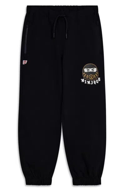 Lego Kids' Ninjago Sweatpants In Black
