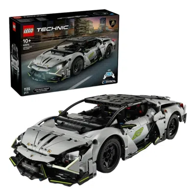 Lego Lamborghini Revuelto Super Sports Car In Gray