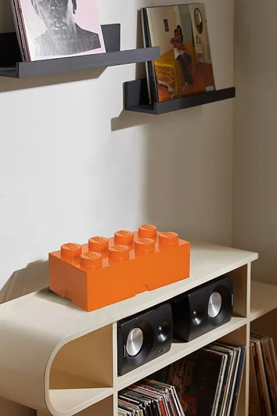 Lego Large Storage Brick 8 In Bright Orange At Urban Outfitters