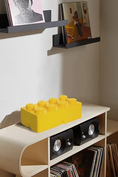 Lego Large Storage Brick 8 In Bright Yellow At Urban Outfitters In Multi