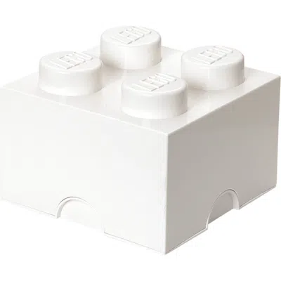 Lego ®  Storage Brick 4, White
