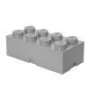 Lego ®  Storage Brick 8 Medium Stone Grey In Gray