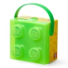 Lego ®  Storage Case/lunch Box W/ Handle In Green