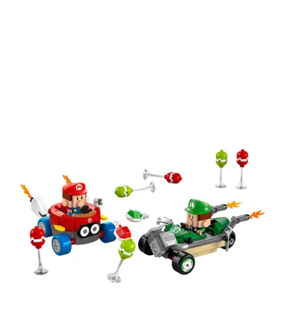Lego Kids' Mario Kart Baby Mario Vs. Baby Luigi Set 72034 In Multi