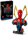 Lego Marvel Iron Spider-man Bust Building Kit For Adults 76326, 379 Pieces In Multi