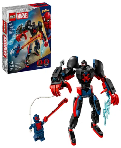 Lego Kids' Marvel Miles Morales Mech Vs. Spider-man 2099 Building Toy 76337, 135 Pieces In Multi