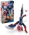 Lego Marvel New Captain America Construction Figure Super Hero Toy 76296, 359 Pieces In Multi
