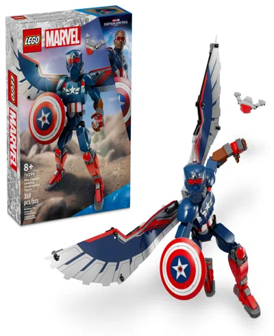 Lego Marvel New Captain America Construction Figure Super Hero Toy 76296, 359 Pieces In Transparent