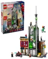 Lego Marvel Spider-man Vs. Oscorp Building Toy 76324, 808 Pieces In Multi