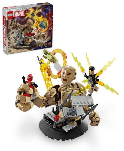 Lego Kids' Marvel Spider-man Vs Sandman- Final Battle Building Toy 76280, 347 Pieces In Multicolor
